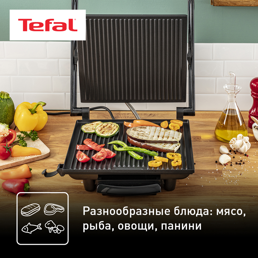 Гриль TEFAL Панини, 2000Вт, превью