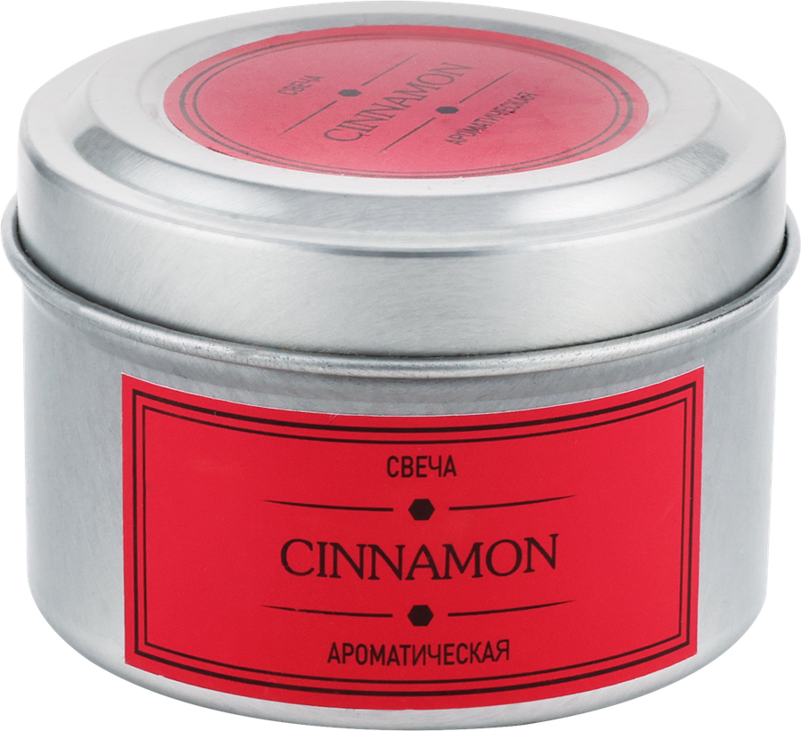 Свеча ароматическая HOMECLUB Cinnamon, парафин