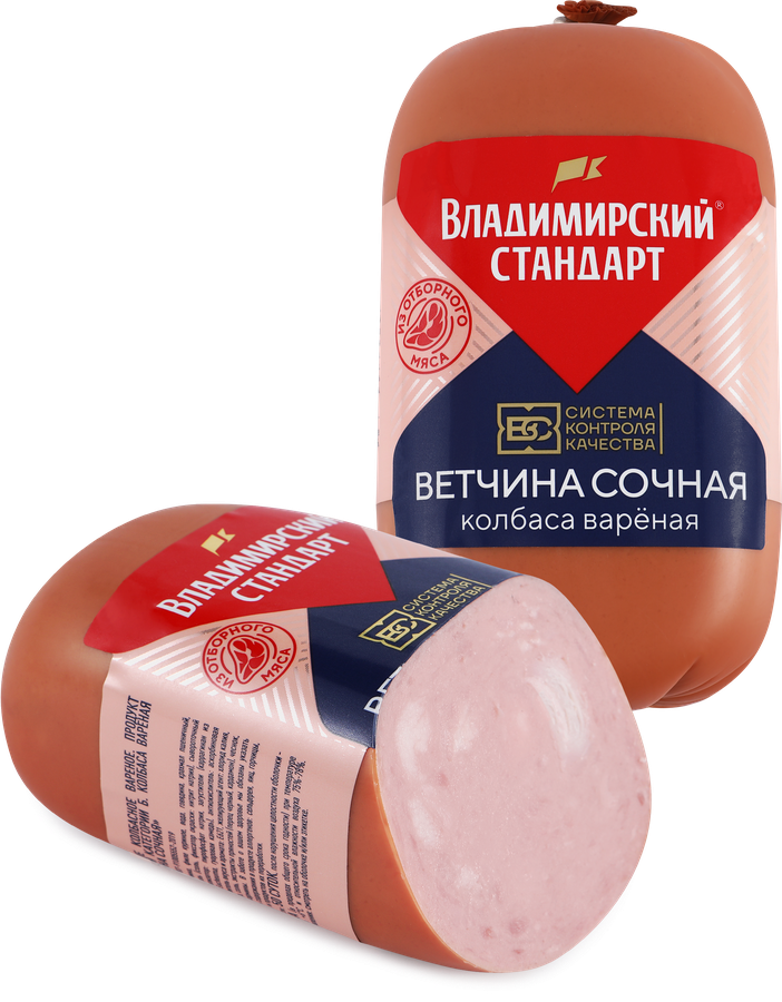 Ветчина ВЛАДИМИРСКИЙ СТАНДАРТ Сочная, 400г