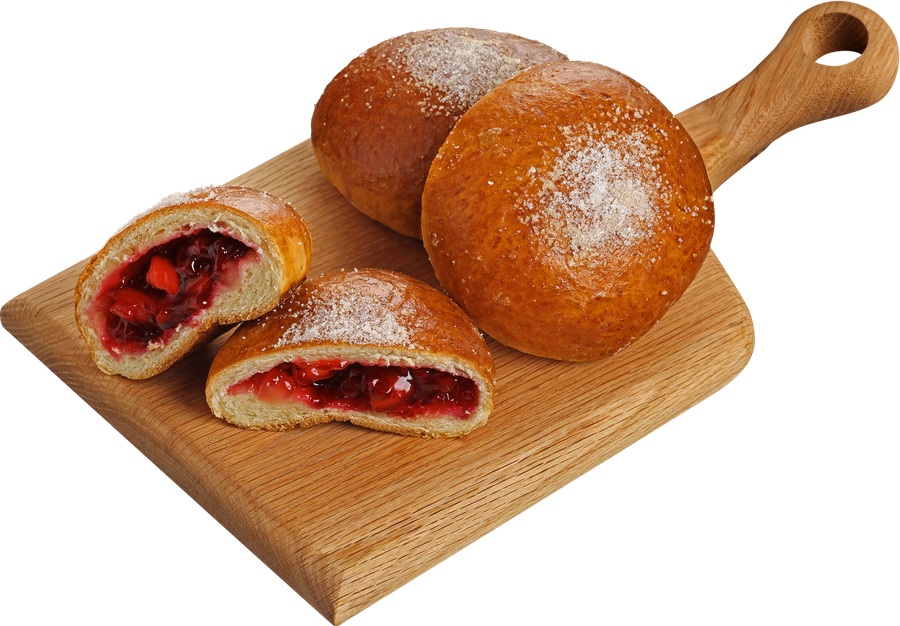 Пирожок ЛЕНТА FRESH Домашний с яблочно-брусничной начинкой, 100г