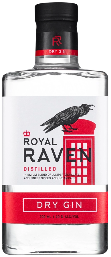 Джин ROYAL RAVEN Dry 40%, 0.7л