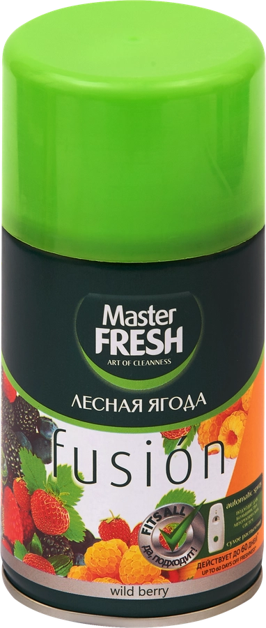 Освежитель воздуха MASTER FRESH Лесная ягода, сменный баллон, 250мл