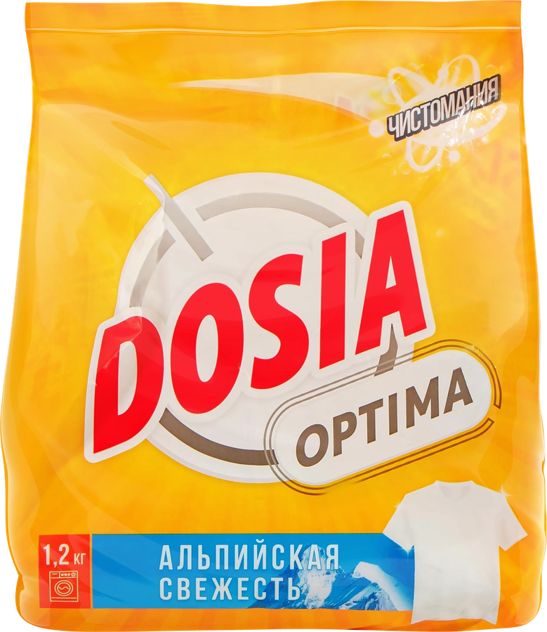 Стиральный порошок DOSIA Optima Альпийская Свежесть, 1,2кг