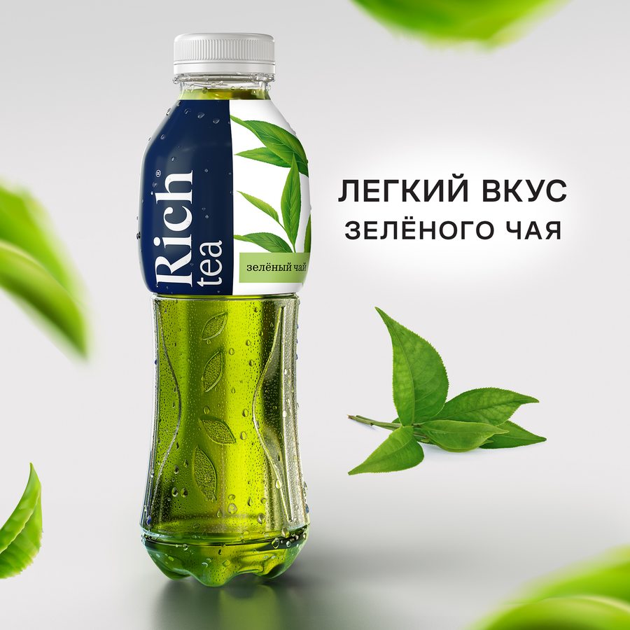 Напиток RICH Зеленый чай, 0.5л, предпросмотр
