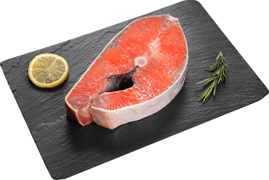 Чавыча замороженная ЛЕНТА FRESH стейк, весовая