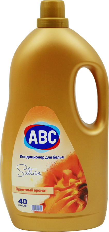 Кондиционер-смягчитель для белья ABC Султан, 4л