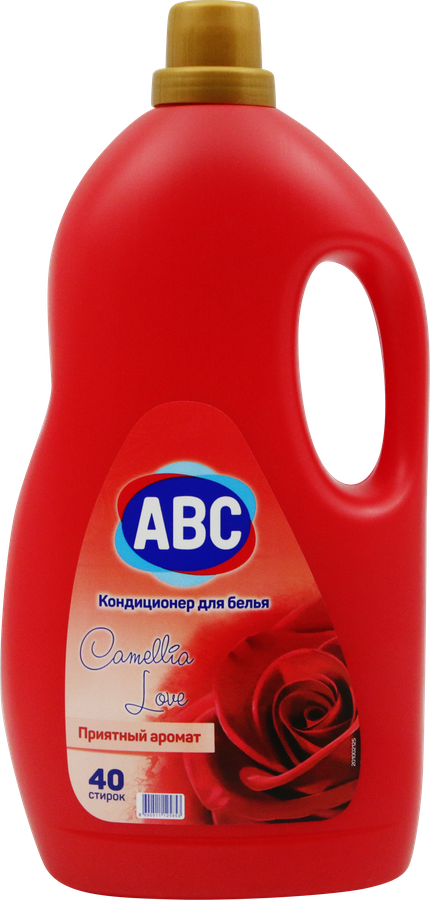Кондиционер-смягчитель для белья ABC Любовь камелии, 4л