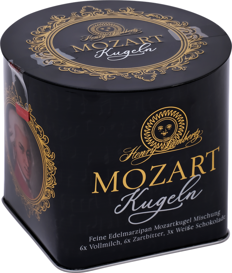 Конфеты шоколадные LAMBERTZ Mozart-Kugeln с мягкой ореховой начинкой, 300г, превью