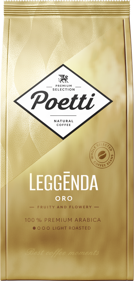 Кофе зерновой POETTI Leggenda Oro, 1кг