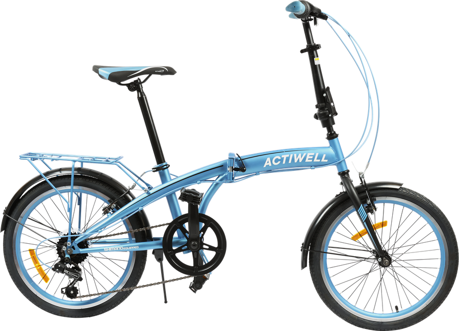 Велосипед складной ACTIWELL Planet 20" 7 скоростей, в ассортименте, Арт.  PLN20ST-U