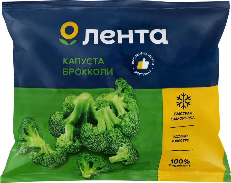 Капуста брокколи замороженная ЛЕНТА, 400г
