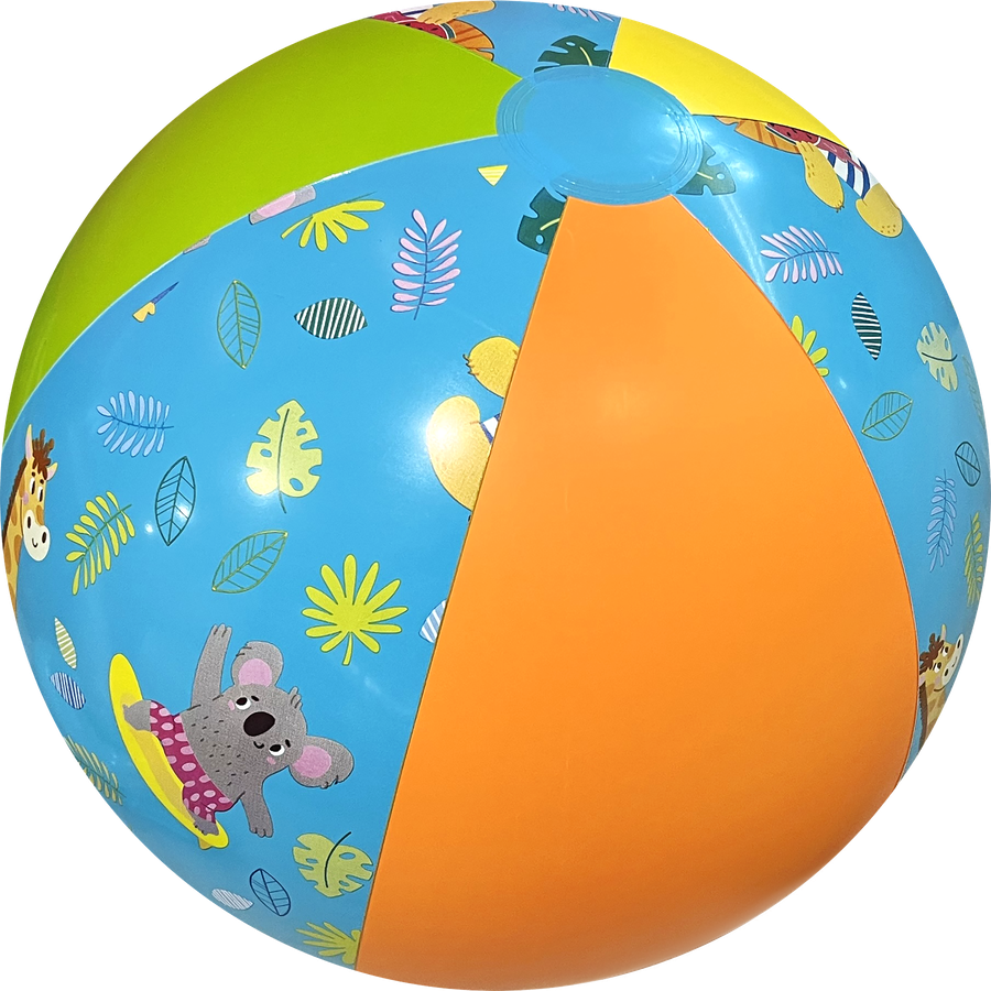 Мяч надувной пляжный ACTIWELL Animals d=51см, Арт. LAMA05