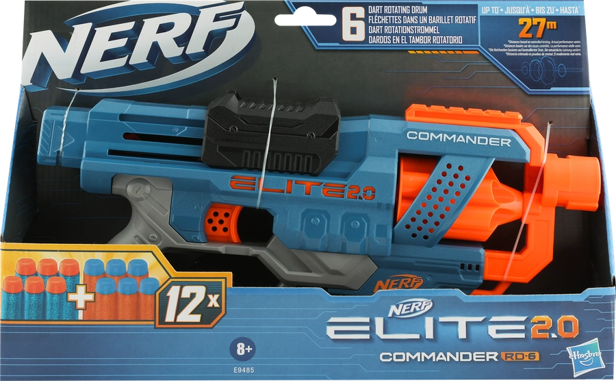 Набор игровой NERF Бластер с мягкими снарядами, 13 предметов, Арт. E9485