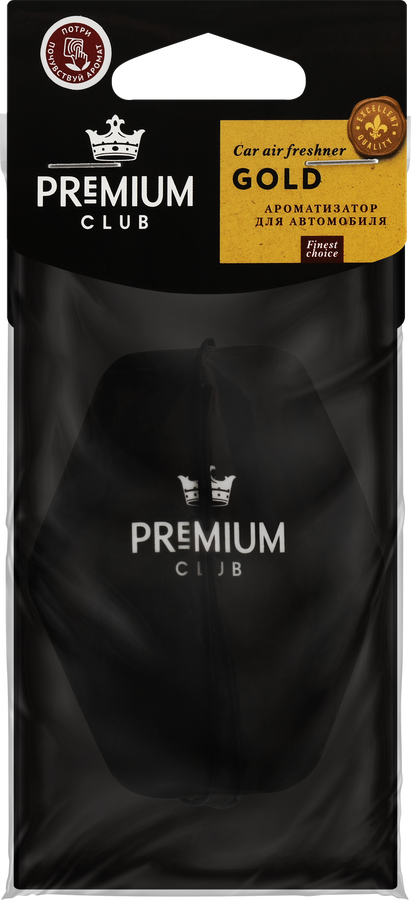 Ароматизатор автомобильный ЛЕНТА Prestige Gold, подвесной, Арт. 10351