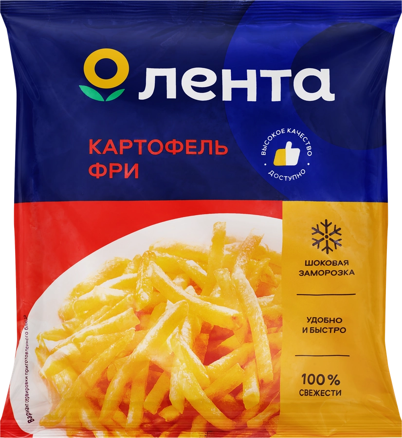 Картофель фри ЛЕНТА, 400г