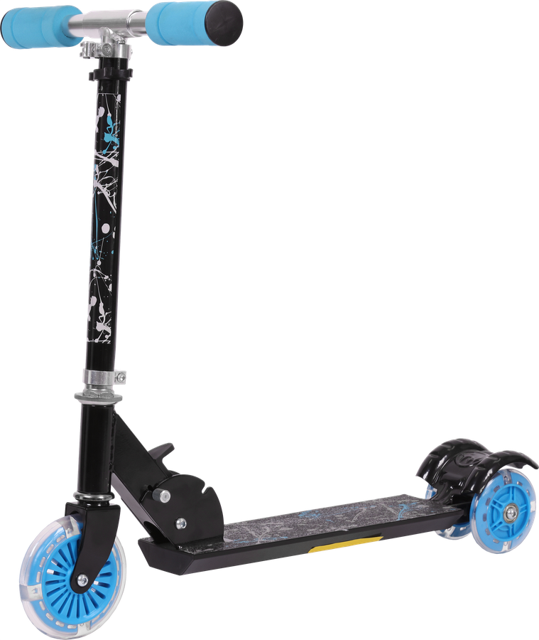 Самокат детский ACTIWELL KIDS трехколесный, со светящимися колесами,  Арт. SCO-4-new