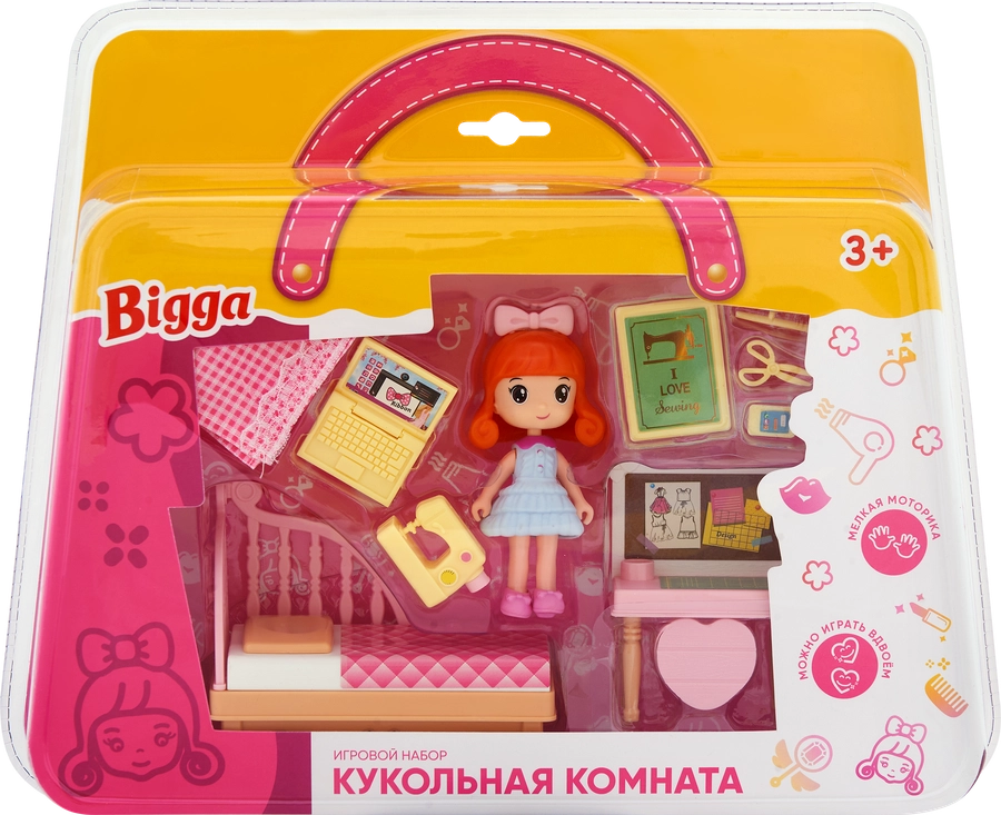 Набор игровой BIGGA Кукольная комната, Арт. J00357