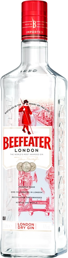 Джин BEEFEATER London Dry 40–47%, 1л