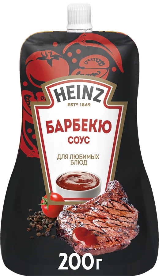 Соус томатный HEINZ Барбекю, 200г