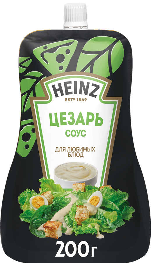 Соус HEINZ Цезарь, на основе растительных масел, 200г