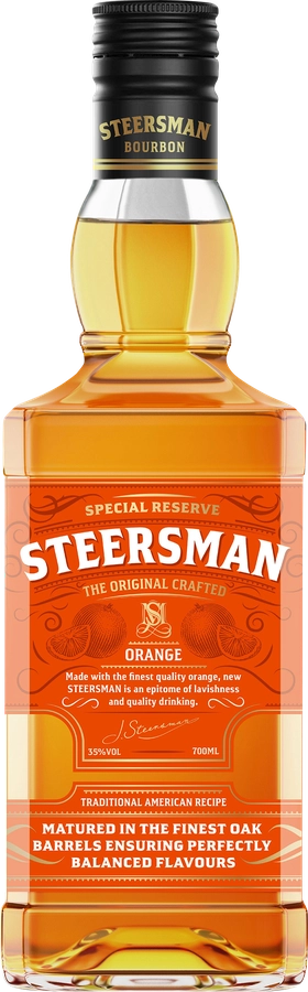 Коктейль STEERSMAN Orange висковый напиток 35%, 0.7л