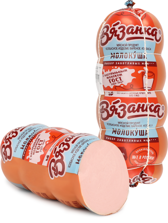 Колбаса вареная ВЯЗАНКА Молокуша, весовая