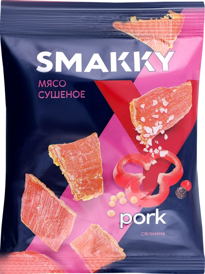 Мясо сушеное SMAKKY Свинина, 30г