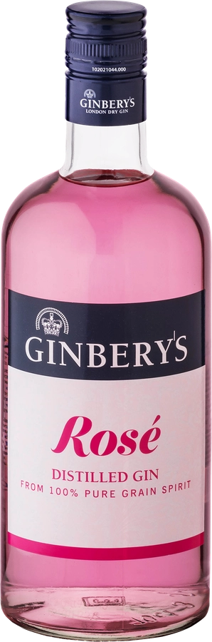 Джин GINBERY'S Rose 37,5%, 0.7л