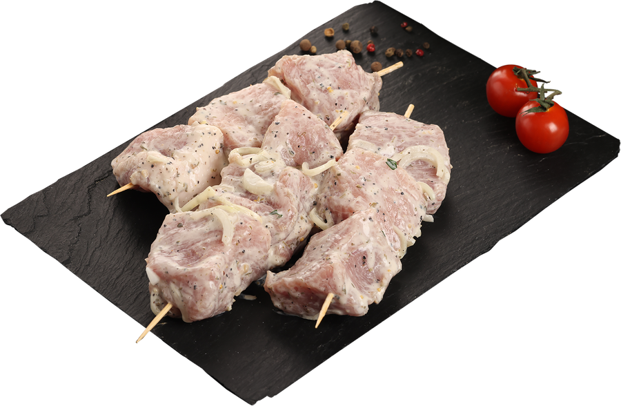 Шашлык из свиного окорока ЛЕНТА FRESH в кефире