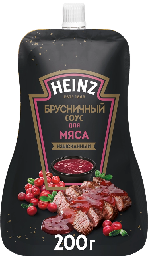 Соус деликатесный HEINZ Брусничный, 200г