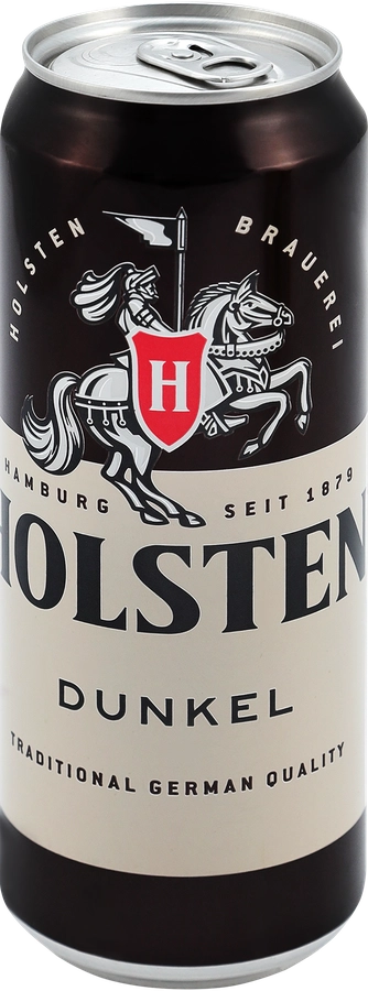 Пиво темное HOLSTEN Dunkel пастеризованное 4,6%, 0.45л