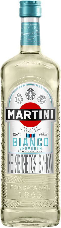 НапитокароматизированныйMARTINIBiancoбелыйсладкий,0.5л