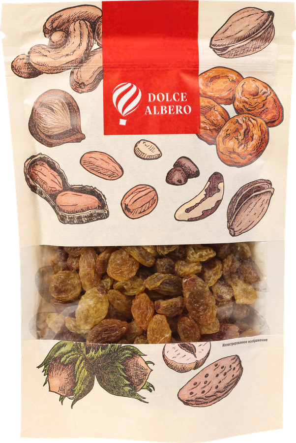 Изюм DOLCE ALBERO темный, 150г
