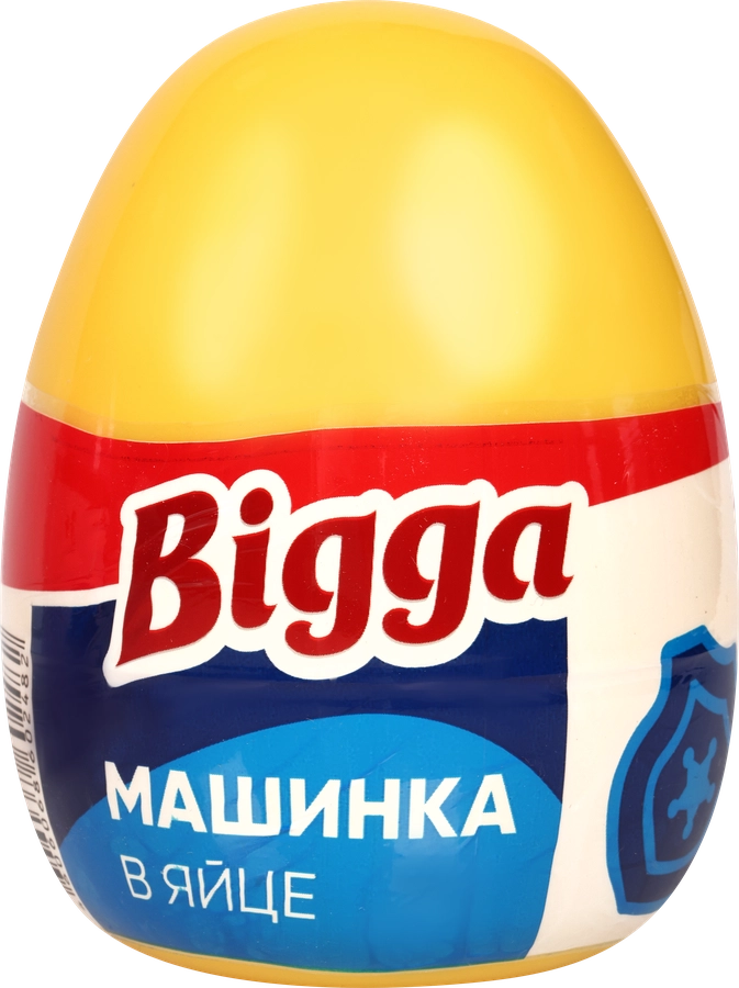 Набор игровой BIGGA Машинка в яйце, 2 предмета, Арт. B1196088/B1196090