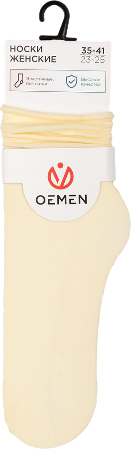 Носки женские OEMEN р. 23–25, в ассортименте, Арт. 1805, превью