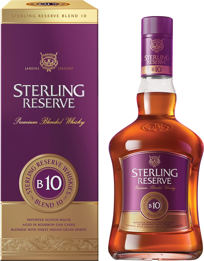 Виски STERLING RESERVE B10 Premium купажированный 40%, п/у, 0.75л