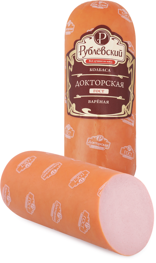 Колбаса вареная РУБЛЁВСКИЙ Докторская, 530г