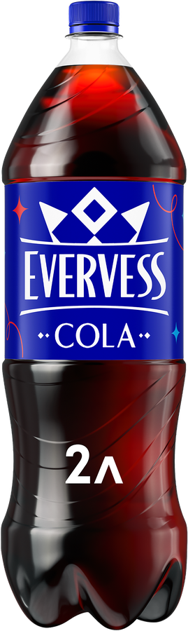 НапитокEVERVESSColaZeroSugarКолабезсахарагазированный,2л