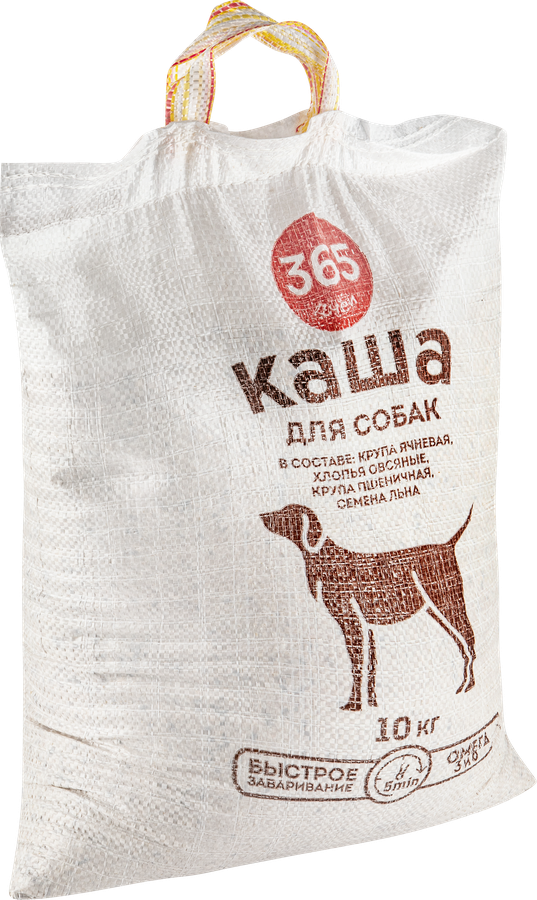 Каша для собак 365 ДНЕЙ Рацион 1, 10кг, предпросмотр