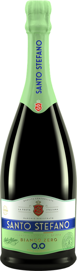 Напиток безалкогольный SANTO STEFANO Бьянко сильногазированный, 0.75л