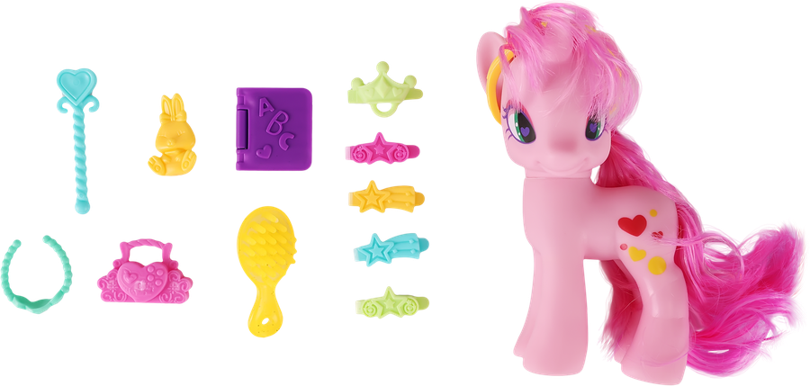 Набор игровой LOLA FUN Пони 14см, с аксессуарами, 13 предметов, Арт. 63811 C-D, превью