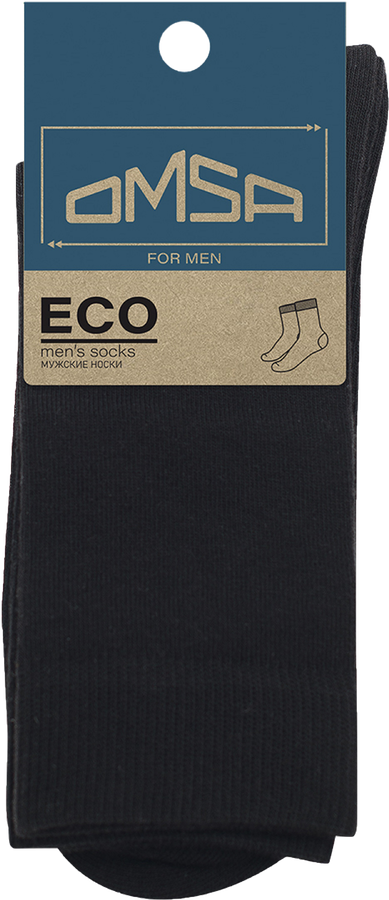 Носки мужские OMSA Eco р. 39–41/42–44/45–47, 403 nero