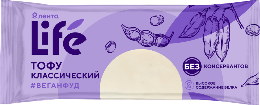 Тофу ЛЕНТА LIFE, 120г
