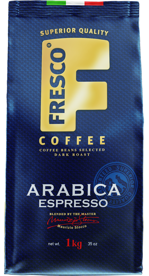 Кофе зерновой FRESCO Arabica Espresso натуральный жареный, 1кг