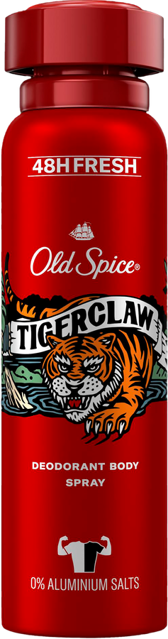 Дезодорант-спрей мужской OLD SPICE Tigerclaw, 150мл