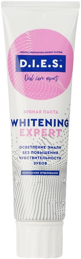 Зубная паста D.I.E.S. Whitening expert отбеливающая, 100мл