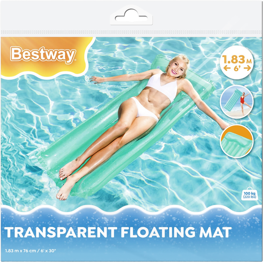 Матрас для плавания BESTWAY 183х76см, Арт. 44013