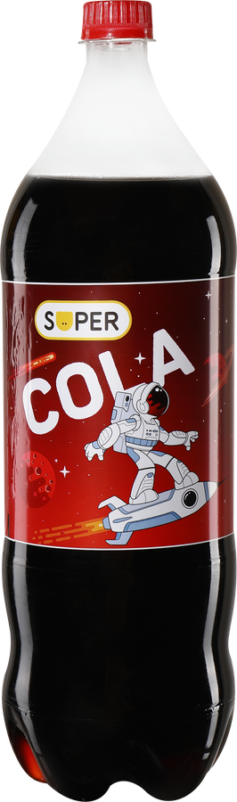 Напиток безалкогольный SUPER Cola сильногазированный, 2л
