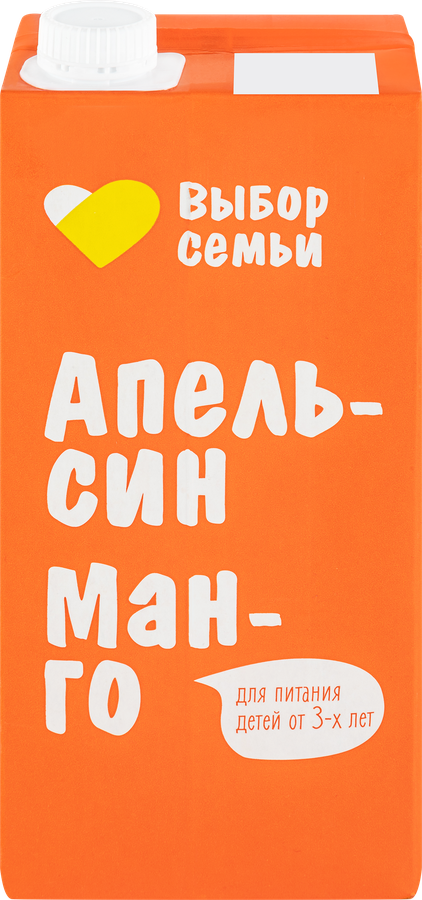Нектар ВЫБОР СЕМЬИ Апельсин, манго, 0.95л