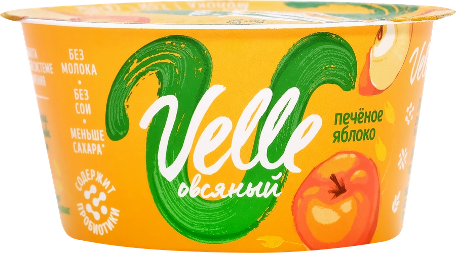 Продукт овсяный VELLE Печеное яблоко, 130г